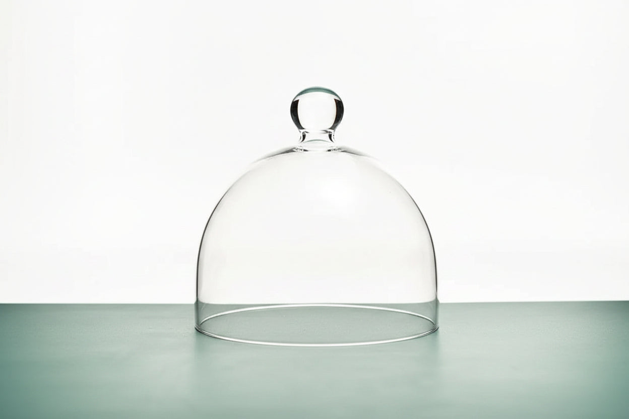 Vase à Noyau d'Avocatier en Verre