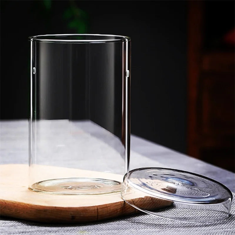 Terrarium Cylindrique Verre Fait Main BenRussell