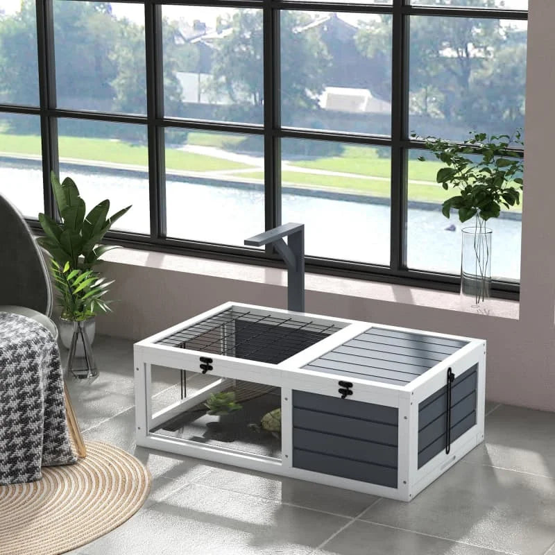 Turtle House : Terrarium Spacieux pour Tortues