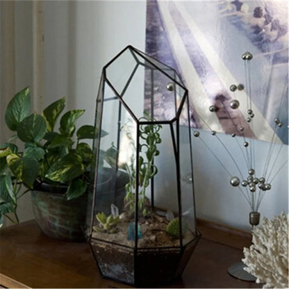 Terrarium Géométrique BenRussell en Verre & Cristal