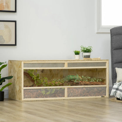 Terrarium PawHut 120x50x50cm pour Reptiles