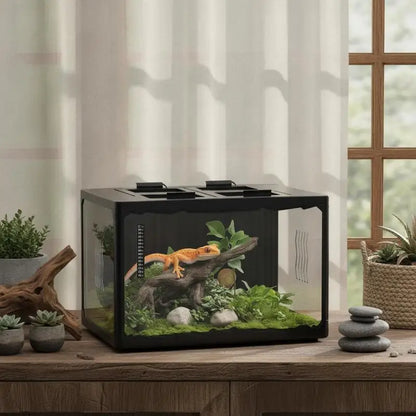 Terrarium Reptile & Tortue 60cm - Habitat Naturel & Sécurisé