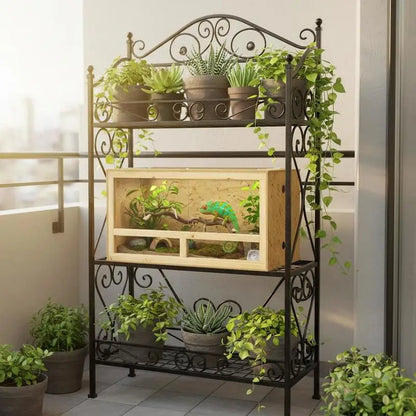 Grand Terrarium OSB 100x50x50cm - Habitat Naturel Reptiles