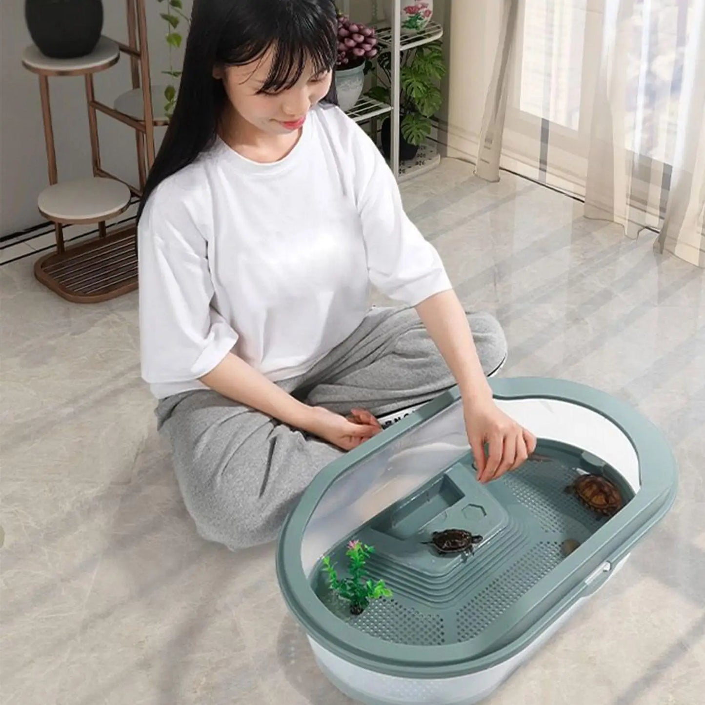 Habitat Tortue & Reptile Modulable