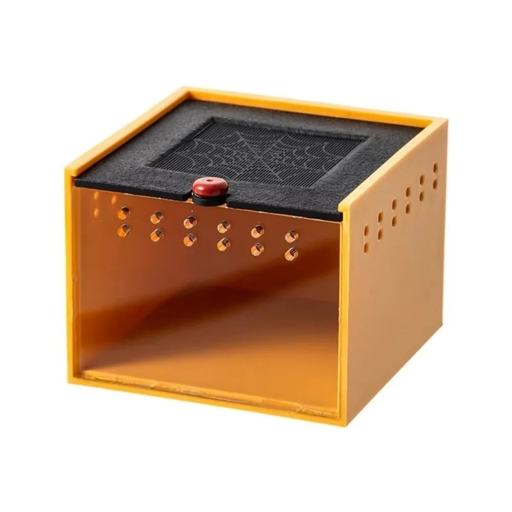 Boîte d'Élevage Acrylique Ventilée pour Reptiles et Insectes
