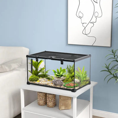 Terrarium Reptile Verre & Métal 50x30x25cm
