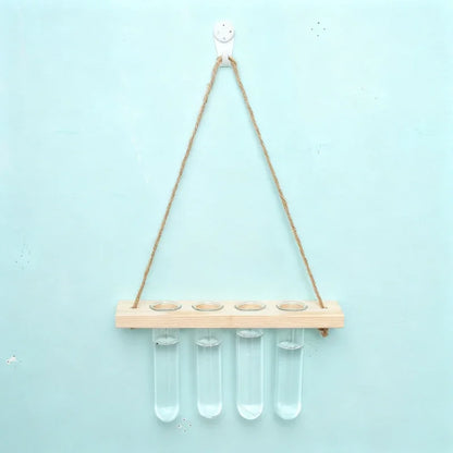 Terrarium Mural Design Bois & Verre Suspendu