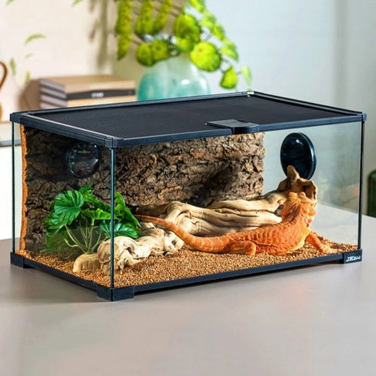 Terrarium Verre Panoramique Reptiles & Amphibiens