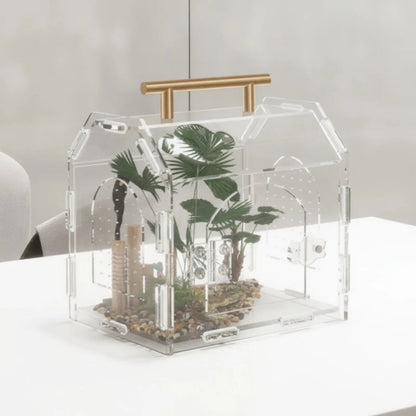 Terrarium Portable 360° pour Reptiles & Insectes
