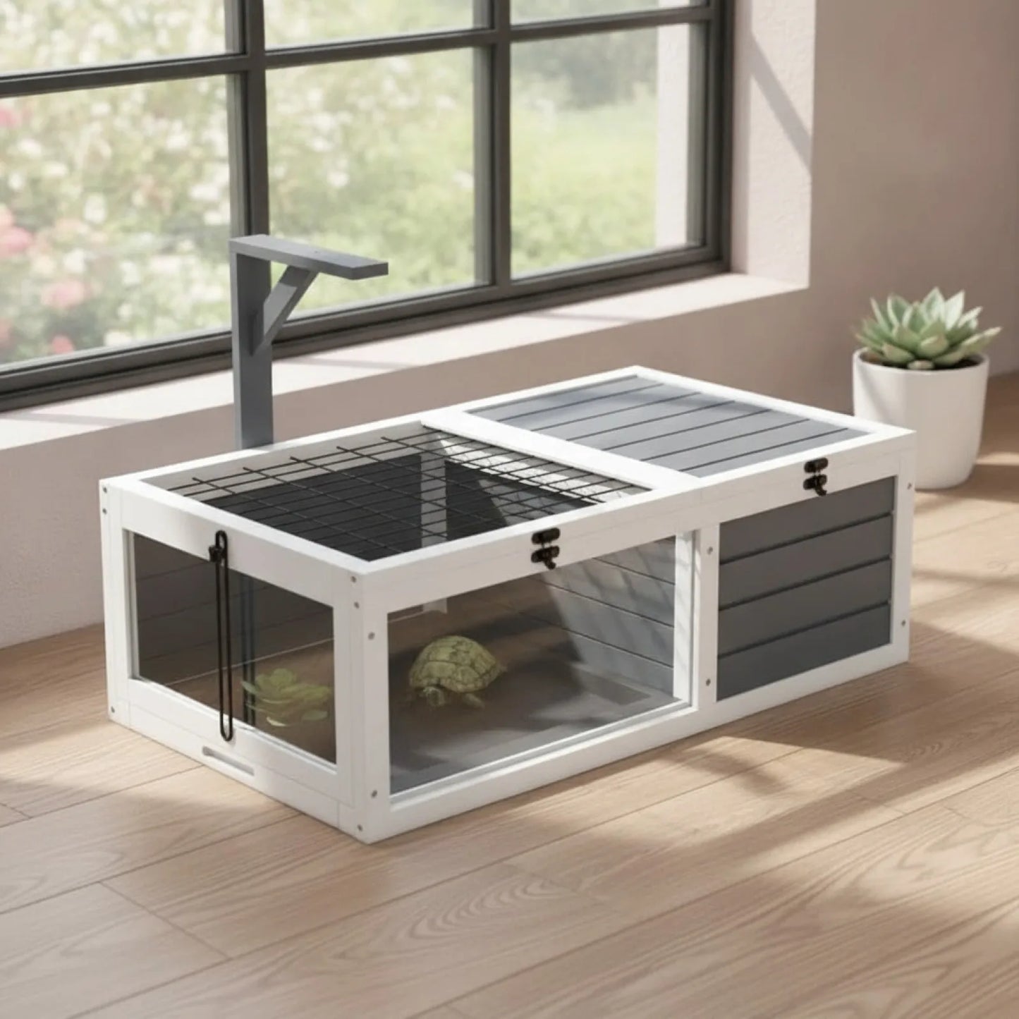 Turtle House : Terrarium Spacieux pour Tortues
