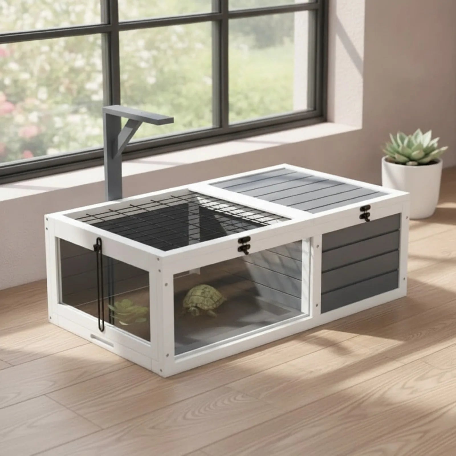 Turtle House : Terrarium Spacieux pour Tortues