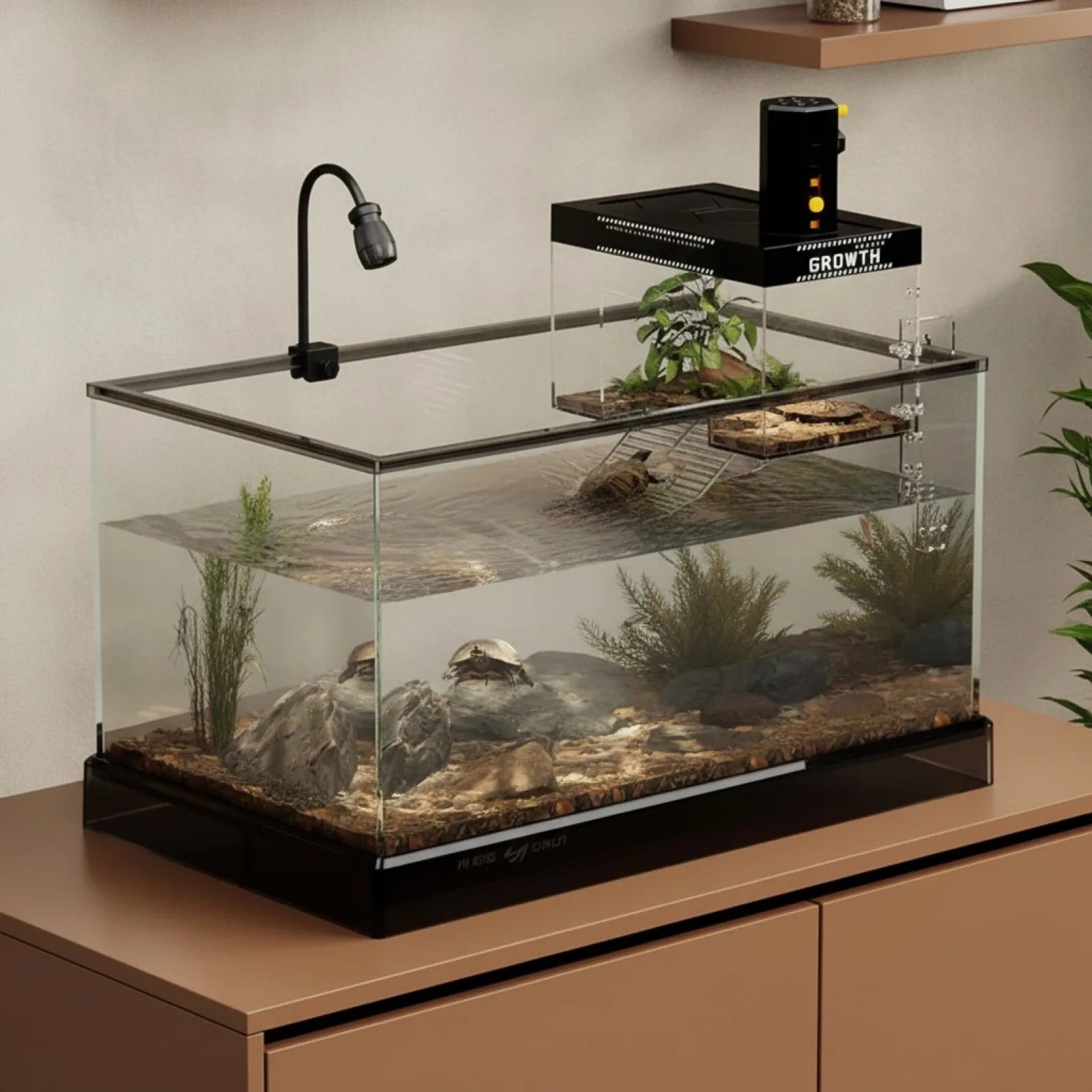 Aire de Repos Tortue Aquatique Premium