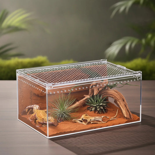 Terrarium Acrylique Transparent 360°