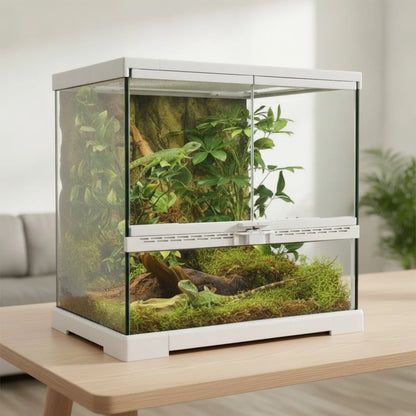 Terrarium Verre Double Porte Reptile