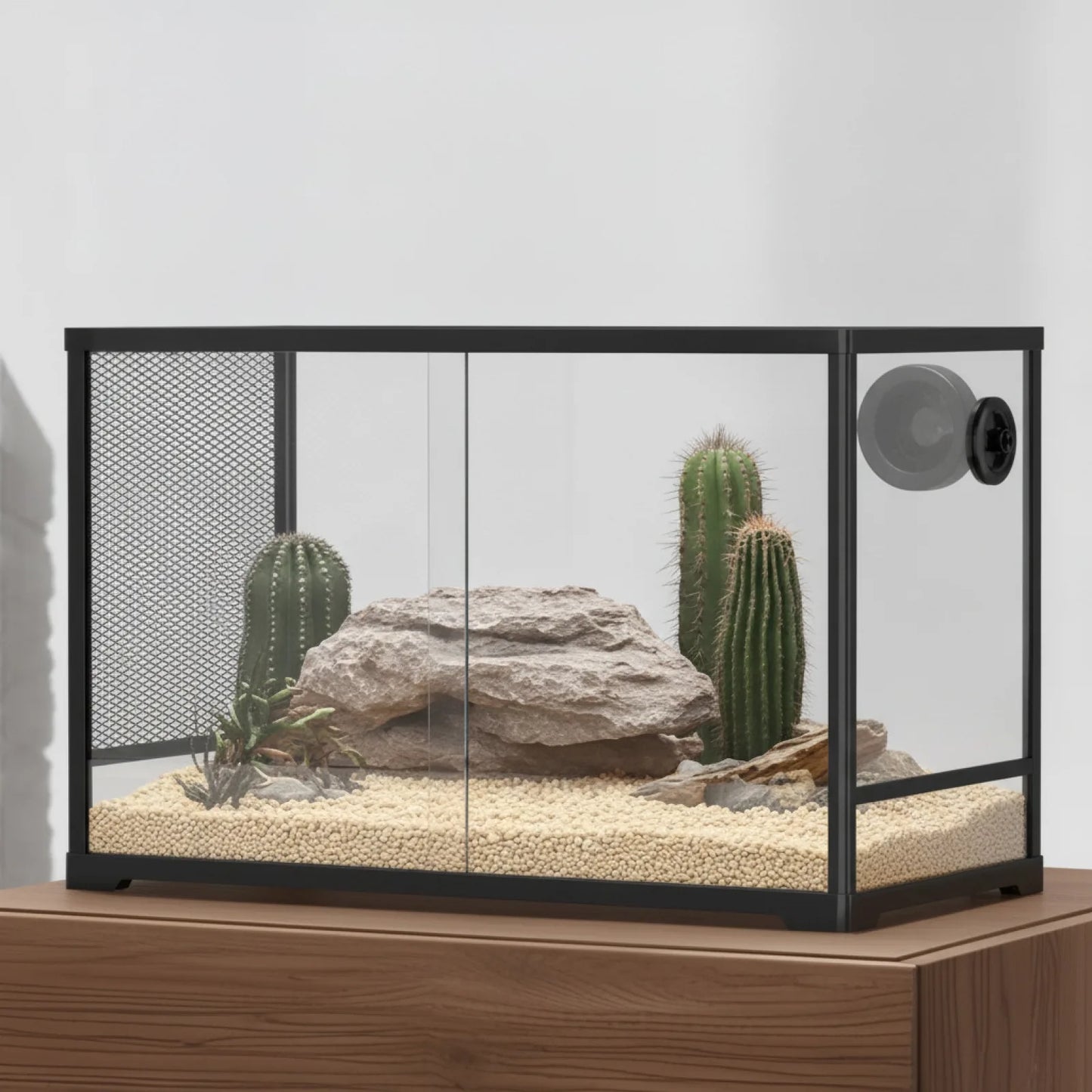 Terrarium Écologique Verre & Plastique pour Reptiles
