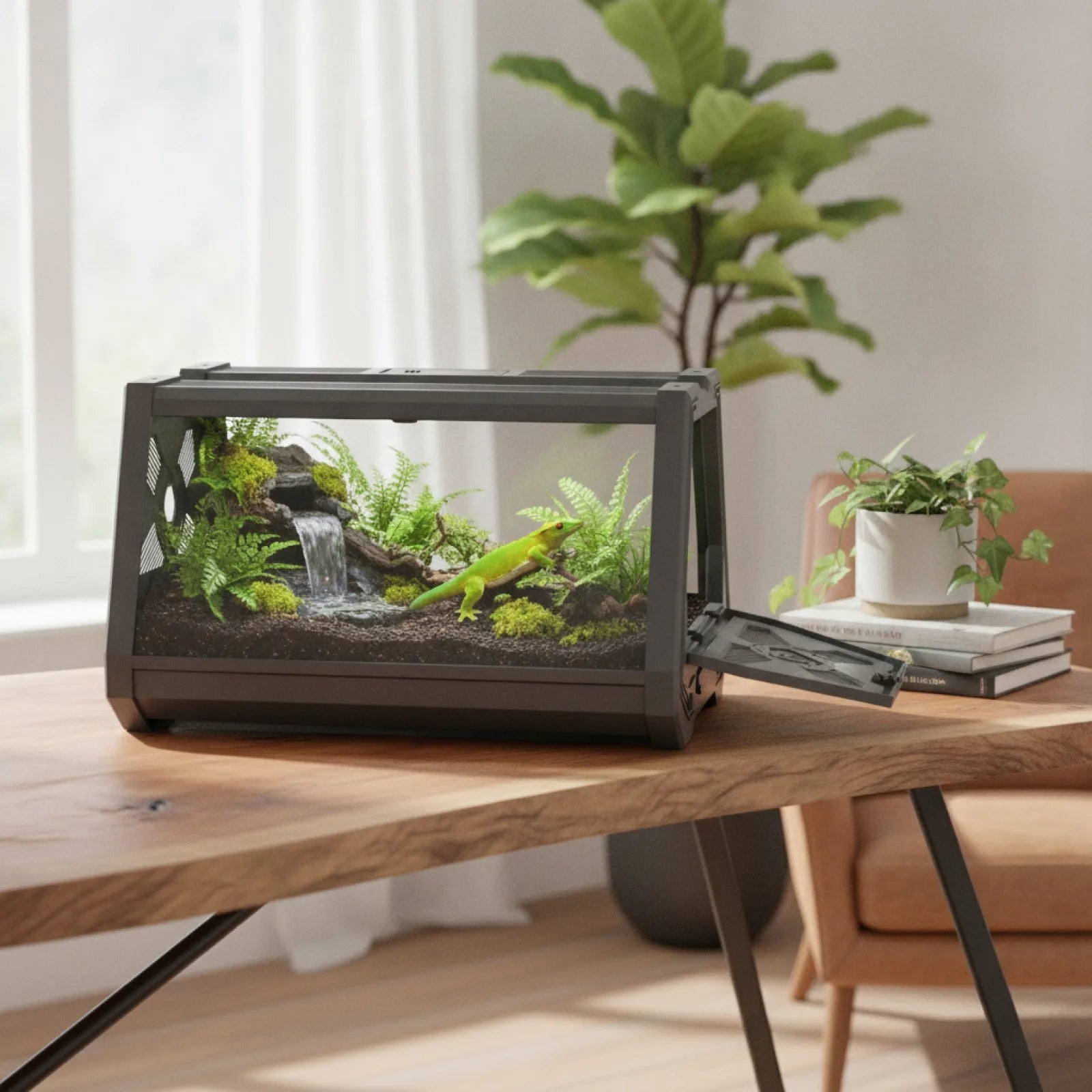 Terrarium Écologique pour Reptiles et Amphibiens