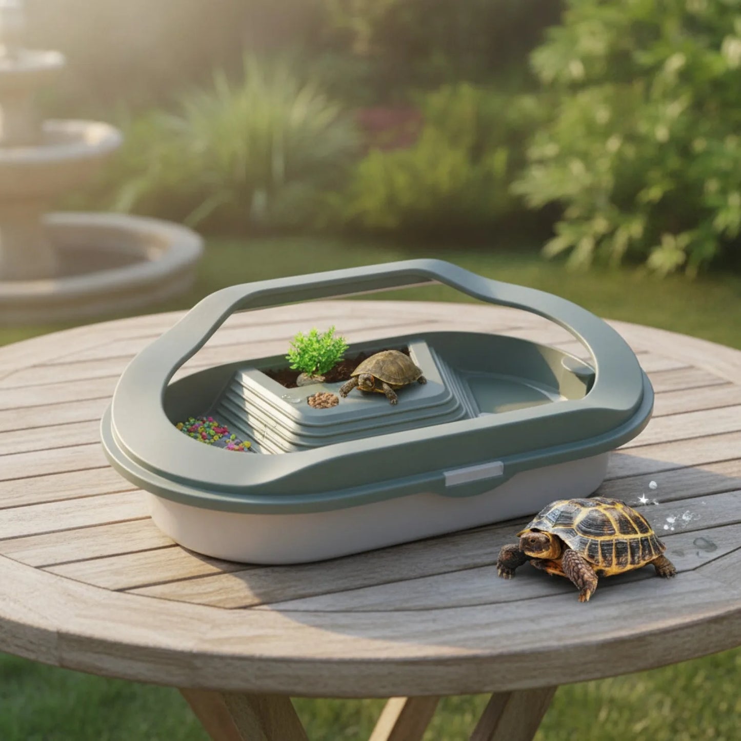 Habitat Tortue & Reptile Modulable