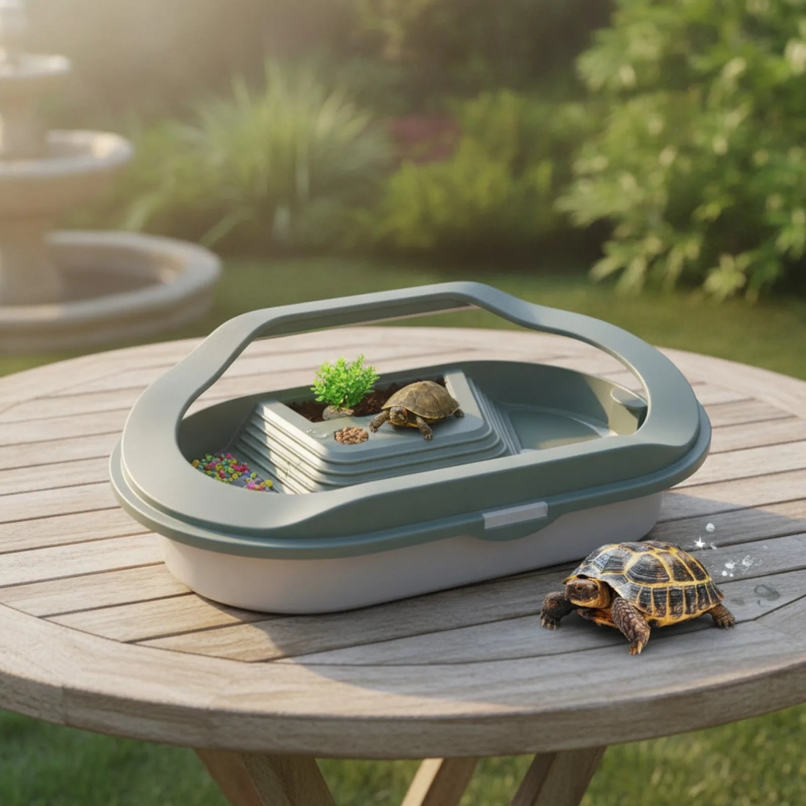Habitat Tortue & Reptile Modulable