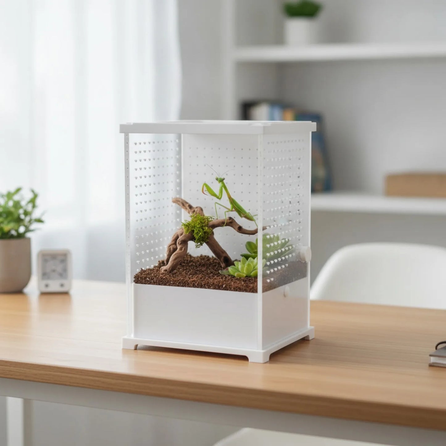 Terrarium Acrylique Haute Visibilité Anti-Évasion