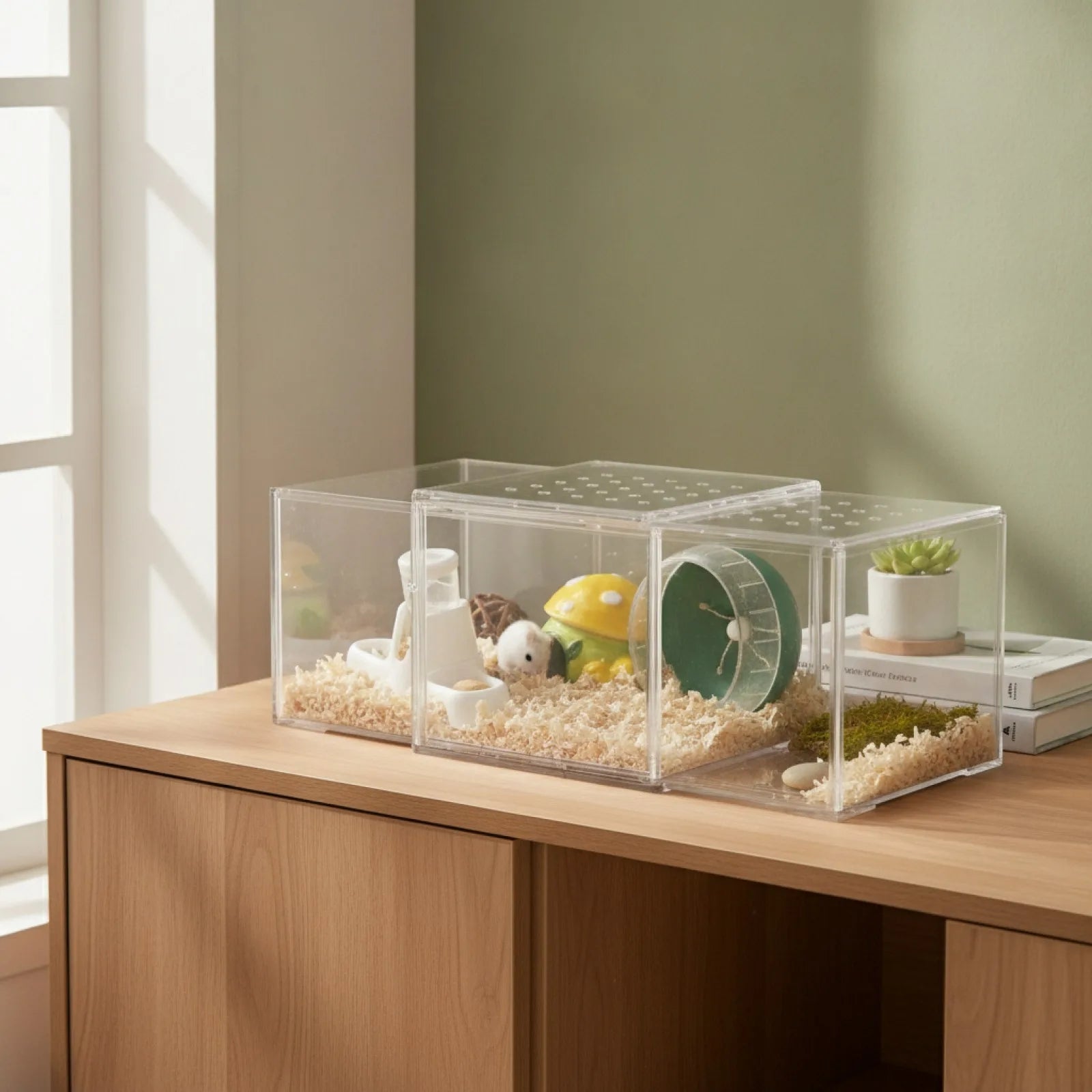Terrarium Acrylique Modulable pour Reptiles