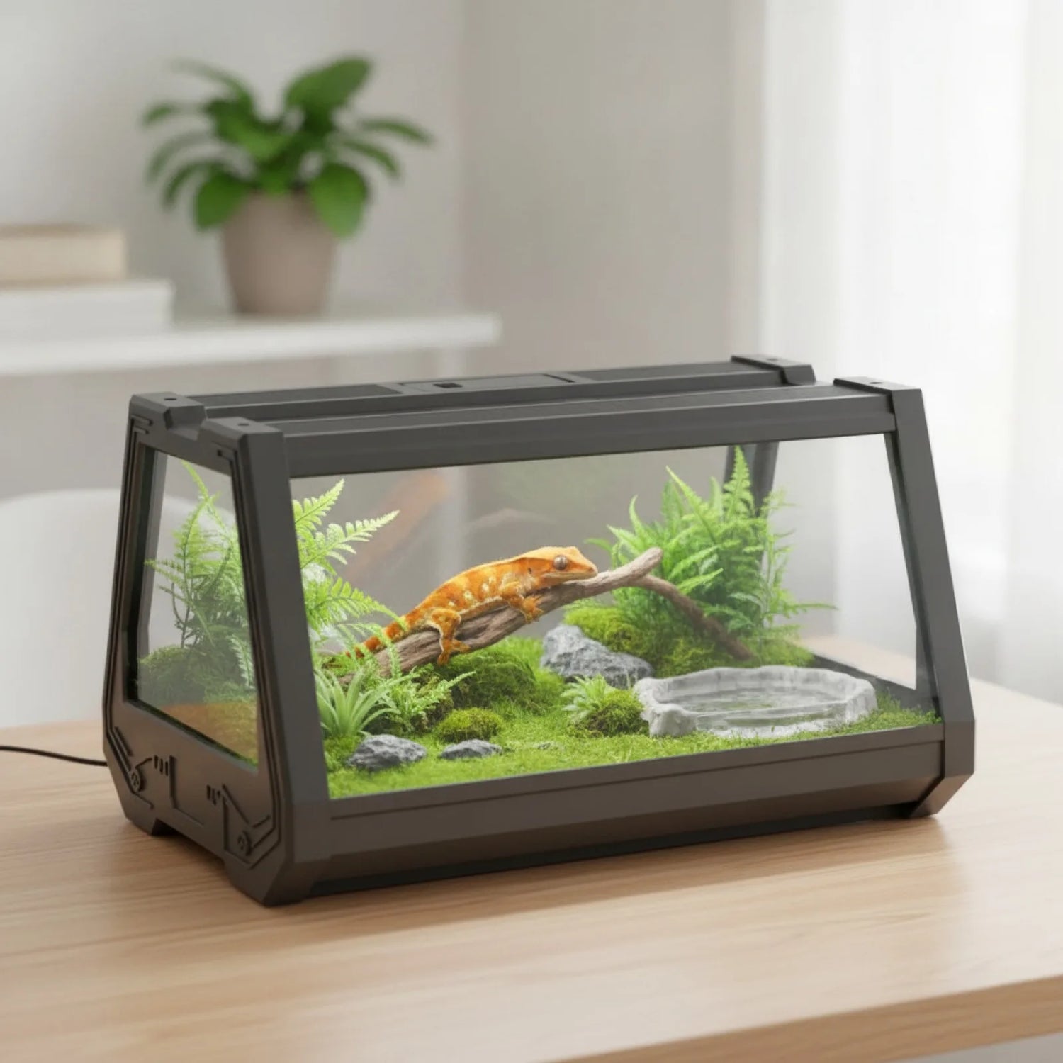 Terrarium Écologique pour Reptiles et Amphibiens