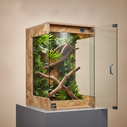 Terrarium Verre 40x40x60cm avec Pluie - Wild Forest Climbing Pet