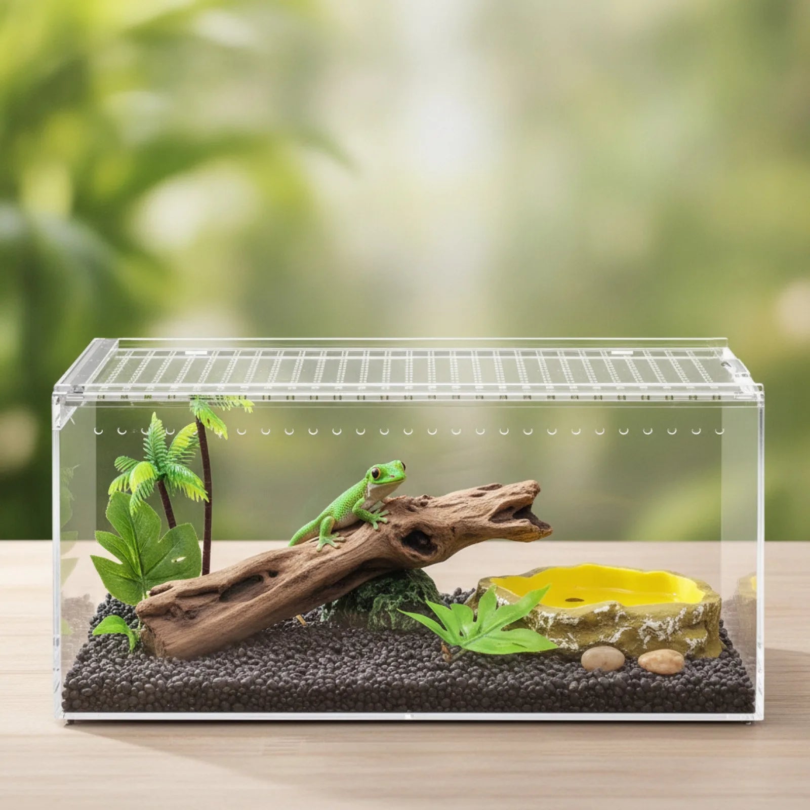 Terrarium Acrylique Transparent pour Reptiles